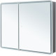 Зеркальный шкаф Aquanet Оптима 100 с LED подсветкой