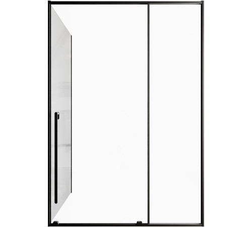 Душевой уголок Allen Brau Fantasy 140x100 3.11008.31 + 3.11014.31 черный матовый