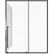 Душевой уголок Allen Brau Fantasy 160x80 3.11010.31 + 3.11012.31 черный матовый
