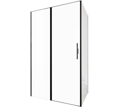 Душевой уголок Allen Brau Priority 120x90 3.31009.BBA + 3.31018.BBA черный браш