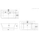 Акриловая ванна Aquanet Family Perfect 170x75 13775-GW