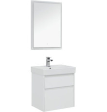 Мебель для ванной Aquanet Nova Lite 60 белый (2 ящика)