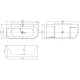 Акриловая ванна Allen Brau Priority 4 В 170x78 2.31004.21B/AM