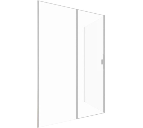 Душевой уголок Allen Brau Priority 140x80 3.31011.BA + 3.31014.BA серебро браш