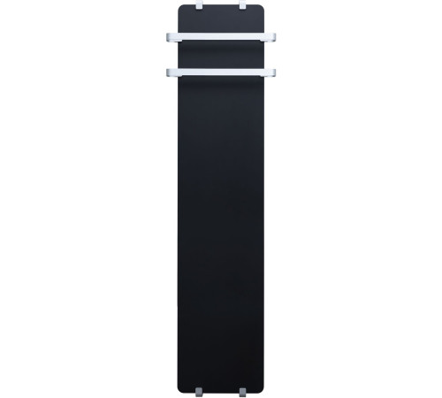 Полотенцесушитель электрический Allen Brau Infinity 180x44 с рейлингом 2.0 и креплением, серебро браш