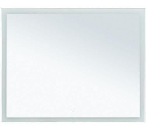 Зеркало Aquanet Гласс 120 белый LED