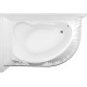 Карниз для ванны Aquanet Graciosa полукруглый 150х90