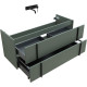 Тумба под раковину Allen Brau Reality 120 1.32008.CGM олива матовый