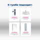 Тумба под раковину Aquanet Алвита New 60 2 ящика, серый