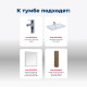 Тумба под раковину Aquanet Nova Lite 60 дуб рустикальный (3 ящика)