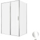 Душевой уголок Allen Brau Priority 140x100 3.31034.00 + 3.31046.00 хром