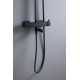 Душевая стойка Allen Brau Infinity 5.21029-31 черный матовый