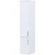 Шкаф-пенал Aquanet Бостон new L 35 белый сатин