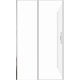 Душевой уголок Allen Brau Priority 120x90 3.31008.BA + 3.31017.BA серебро браш