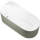 Акриловая ванна Allen Brau Priority 1 170x80 2.31001.21/CGM