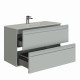 Тумба под раковину Allen Brau Eclipse 60 1.E1001.PWM 2.0 папирус матовый