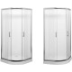 Душевой уголок Aquanet Alfa NAA2142 100x100, R550, прозрачное стекло