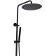 Душевая стойка Allen Brau Priority 5.31T10-31 черный матовый