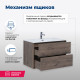 Тумба под раковину Aquanet Lino 80 (Flat) дуб веллингтон