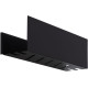 Полка Aquanet Магнум Н 40x12 черная матовая