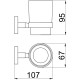Стакан Allen Brau Priority 6.31002-MG графит браш
