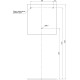 Зеркало Aquanet Гласс 80 белый LED