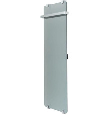 Полотенцесушитель электрический Allen Brau Infinity 140x44 с рейлингом и креплением, серебро браш