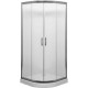 Душевой уголок Aquanet Alfa NAA2142 100x100, R550, прозрачное стекло