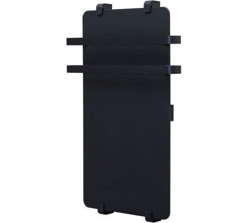 Полотенцесушитель электрический Allen Brau Infinity 120x44 с рейлингом 2.0 и креплением, черный матовый