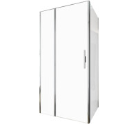 Душевой уголок Allen Brau Priority 100x80 3.31004.00 + 3.31013.00 хром