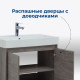 Тумба под раковину Aquanet Nova Lite 75 дуб рошелье (2 дверцы)