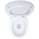 Крышка-сиденье для унитаза Allen Brau Fantasy Smartfix, Soft-Close 4.11005.20 белый глянец