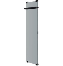 Полотенцесушитель электрический Allen Brau Infinity 160x44 с рейлингом и креплением, черный браш
