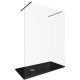 Душевая перегородка Allen Brau Infinity 2 160 3.21057.BBA черный браш