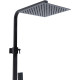 Душевая стойка Allen Brau Infinity 5.21029-31 черный матовый