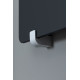 Полотенцесушитель электрический Allen Brau Infinity 140x44 с рейлингом 2.0 и креплением, серебро браш