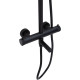 Душевая стойка Allen Brau Priority 5.31T10-31 черный матовый