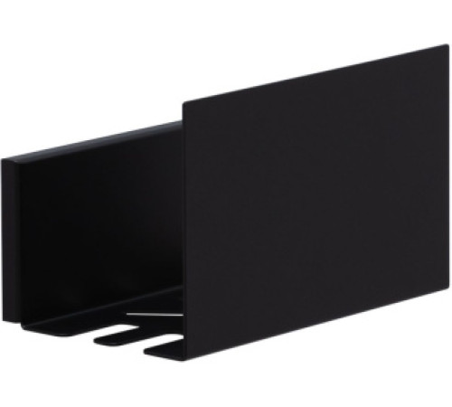 Полка Aquanet Магнум 20x12 черная матовая