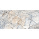 GT94VG Плитка настенная Solo синяя глянцевая 25x50